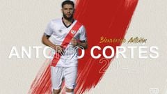 Antonio Cort&eacute;s, Anto&ntilde;&iacute;n, nuevo jugador del Rayo Vallecano.