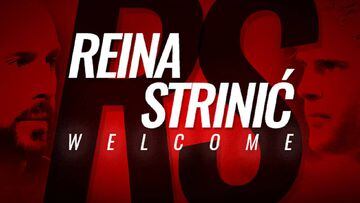 Reina y Strinic, nuevos jugadores del Milan.