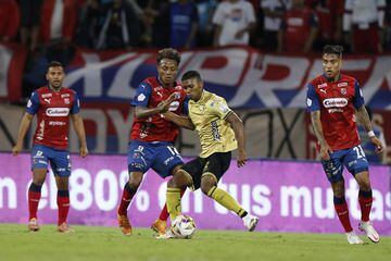 Las mejores imágenes de la goleada de Medellín 4-0 sobre Águilas Doradas en el cierre de la novena fecha de la Liga BetPlay.