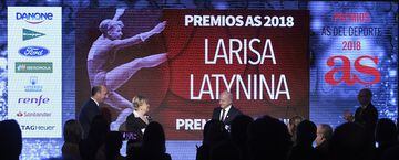 Larisa Latynina, the most decorated female Olympian of all time.