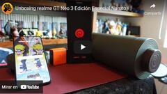 Unboxing realme GT Neo 3 Edición Especial Naruto