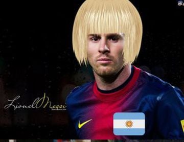 Los memes tras el cambio de 'look' de Lionel Messi