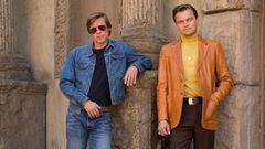 Brad Pitt y Leonardo DiCaprio muestran su estilismo para &Eacute;rase una vez en Hollywood.