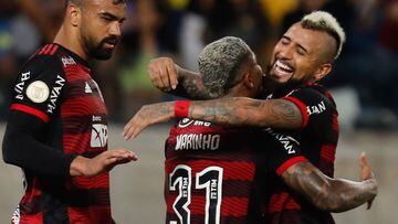 Vidal y Flamengo sonríen en Cuiabá