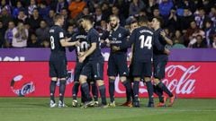 Real Madrid overcome battling Valladolid to end poor run