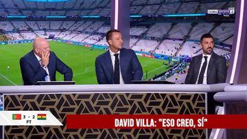 Villa y el que cree que puede ser el próximo delantero del Madrid: sería una locura