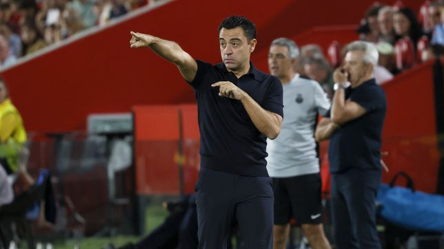 Xavi, al rincón de pensar