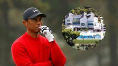 La mansión de Tiger Woods que no sabía que era tan grande hasta que necesitó muletas
