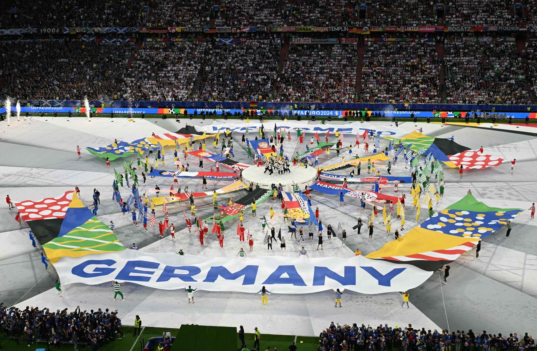 Ceremonia inaugural de la Eurocopa 2024 en imágenes