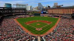 El Oriole Park en Camdem Yards en Baltimore es uno de los campos m&aacute;s bonitos de las Grandes Ligas.