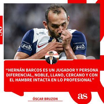 Óscar Bruzon, en AS PER: "Hernán es un jugador simplemente diferencial".