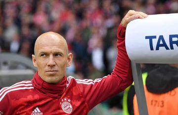 Bayern Munich's Arjen Robben