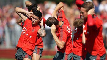 James y Bayern alistan el partido contra Leverkusen