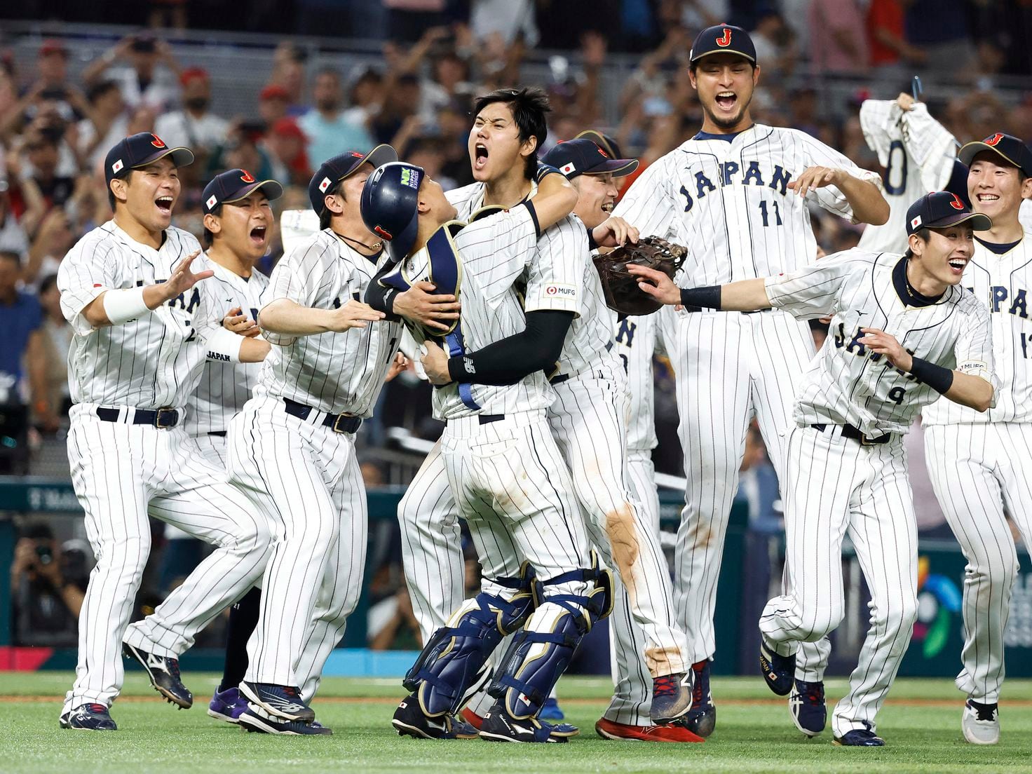 Team Japan 3-Time World Baseball Classic Champions 2006 2009 2023