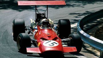 Ferrari de Chris Amon en el Mundial de F&oacute;rmula 1 1969.