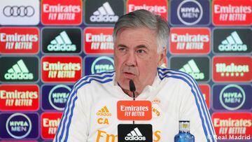 Ancelotti: Real Madrid boss on Hazard, covid, Benzema, UCL draw