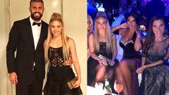 Pol&eacute;mica con el vestido de Shakira en la boda de Messi y Antonella Roccuzzo
