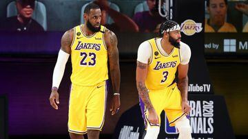 LeBron James talks Lakers' rhythm without Anthony Davis