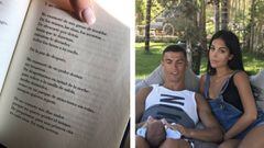 Georgina Rodriguez le manda este poema a Cristiano Ronaldo. Foto: Instagram