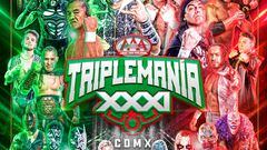 Este es el cartel que Triple A presentará para Triplemanía XXXI CDMX.