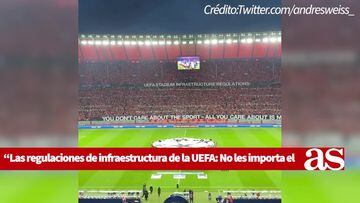 La protesta de Union Berlin en Champions con mensaje a la UEFA