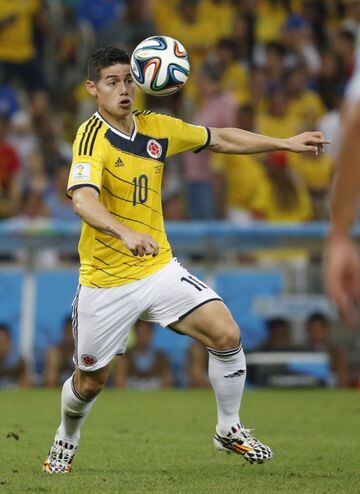 El 28 de junio de 2014 James Rodríguez marcó el mejor gol en el Mundial de Brasil. Uruguay lo sufrió y Colombia celebró.