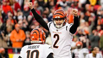 Joe Burrow and the Bengals will take on the Los Angeles Rams on Super Bowl Sunday. They are still looking to lift Lombari&#039;s Trophy for the first time.