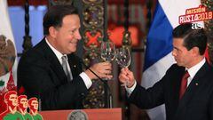 Peña Nieto deseó suerte a presidente de Panamá