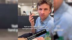 El video viral del iPhone de Thomas Müller