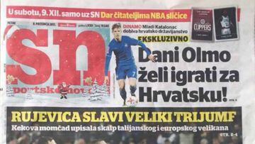 Croacia quiere 'fichar' para el Mundial al español Dani Olmo