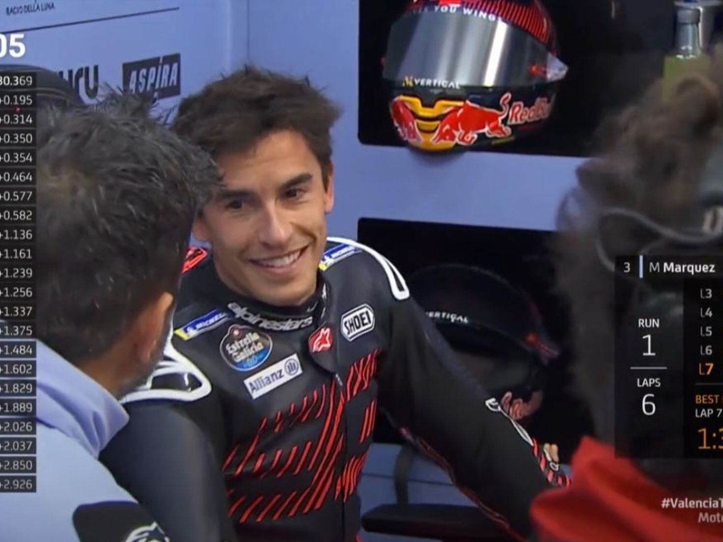 Márquez ya sonríe y Dall'Igna dice: “Sabremos adaptar la Ducati para él” -  AS.com