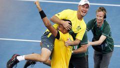 Nick Kyrgios lleva a Australia a las semifinales de la Copa Davis