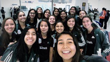 La Selecci&oacute;n Mexicana Femenil sub 17 ya se encuentra en Uruguay para disputar un partido amistoso contra su similar de Uruguay de cara al Mundial Sub-17.