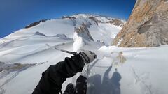 Adri Millan, GoPro Line of the Winter enero 2024, en los Andes Mendocinos, Argentina.