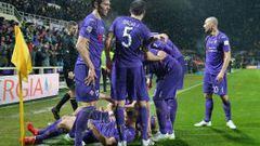 Fiorentina celebra un triunfo sufrido ante Milan en el Artemio Franchi. 