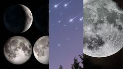 Calendario lunar enero 2023: Fases lunares, Lluvia de estrellas y Luna de Lobo