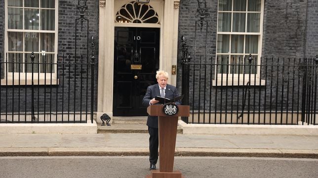 Boris Johnson explica su dimisión tras una cascada de salidas en el gobierno