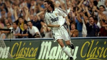 El futbolista inglés llegó al Real Madrid en 1999, libre tras terminar su contrato con el Liverpool. 4 años estuvo en el club blanco y después se machó al Manchester City donde colgó las botas en 2005.
