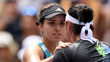 María Camila Osorio cayó en la primera ronda del US Open.