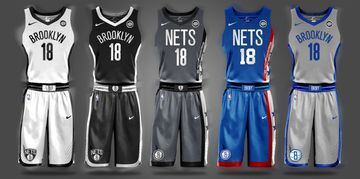 Uniforme de Brooklyn Nets.
