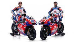 Jorge Mart&iacute;n y Zarco con las Ducati del Pramac.