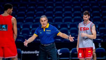 El entrenador de la selección española de baloncesto, Sergio Scariolo, ha valorado el momento en el que se encuentra el equipo, que mañana juega contra Islandia.