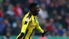 El extremo franc&eacute;s del Borussia de Dortmund, Ousmane Dembel&eacute;.