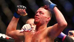 What did Nate Diaz say after defeating Tony Ferguson at UFC 279?