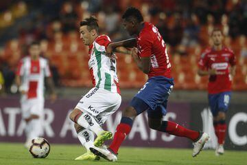 Independiente Medellín y Palestino empataron 1-1 en el Atanasio Girardot por la vuelta de la Fase II de Copa Libertadores y el equipo chileno se impuso 1-4 en los penales, avanzando a la próxima ronda del torneo.
