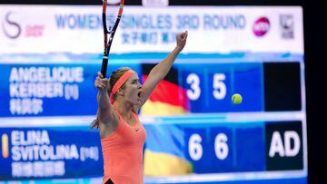 Svitolina downs number one for second time at China Open