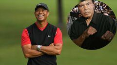 Tiger Woods recuerda cuando Muhammad Ali le golpeó: "Me giré para responder, pero..."