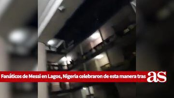 Así reaccionaron los fans de Messi en Nigeria después de ganar el Balón de Oro