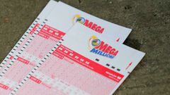 Here’s a look at Tuesday’s Mega Millions winning numbers.