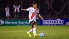 Juan Fernando Quintero disput&oacute; 61 partidos en tres temporadas con River Plate